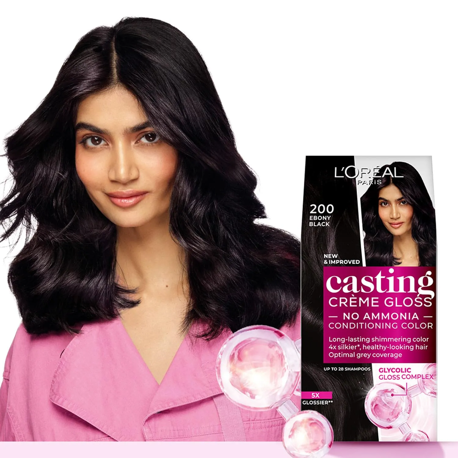 L'Oréal Paris Casting Crème Gloss Hair Color With Glycolic Gloss Complex